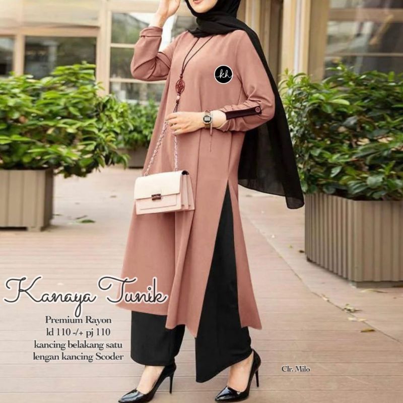 KANAYA LONG TUNIK TERBARU BY KHASMA