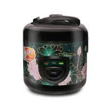 COSMOS CRJ 8228 B/W - Magic Com / Rice Cooker 2 Liter with Tongolan Super  - Garansi Resmi 1 Tahun