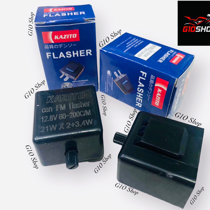 Flasher Sein Setelan luar Lampu Merk Kazito Motor Universal Mio Beat Vario Aerox Nmax Supra Vega RX 