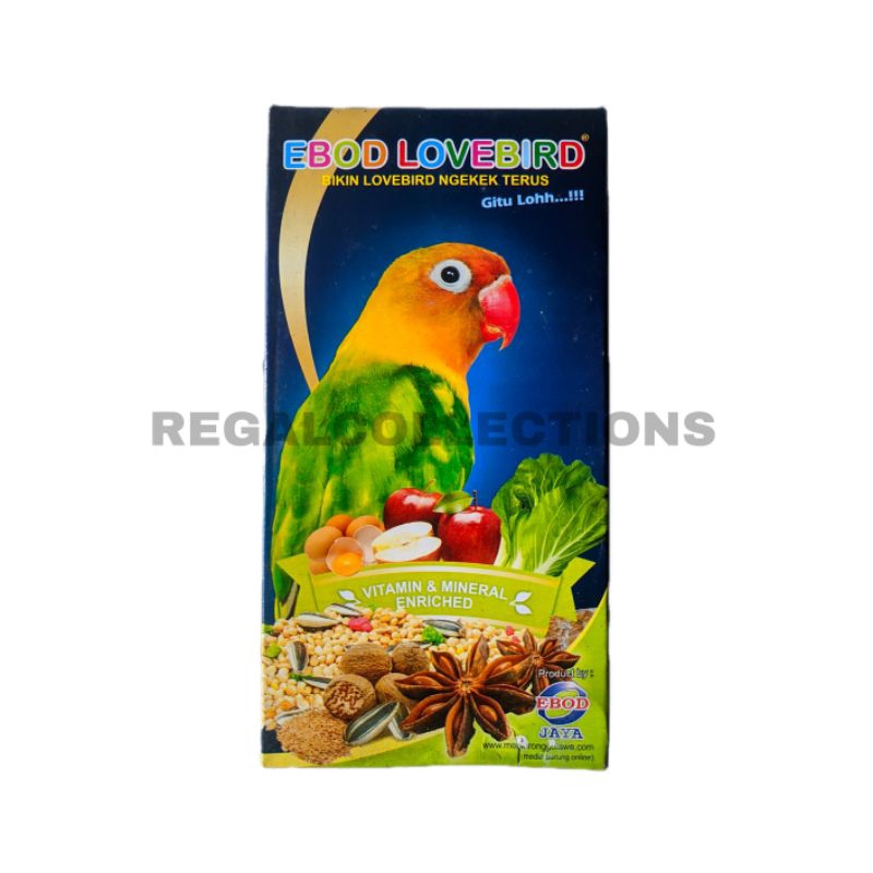 EBOD LOVEBIRD VITAMIN & MINERAL ENRICHED PAKAN BURUNG LOVEBIRD