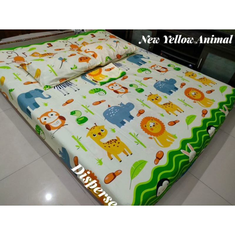 Sprei New Yellow Animal