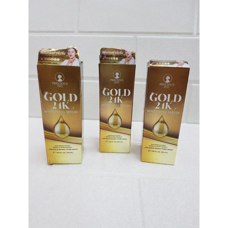 Precious Gold 24K whitening serum 50 ml ori thailand