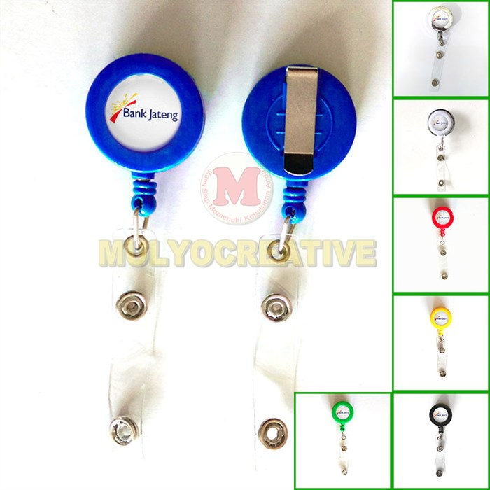 

ID Card Yoyo Bank Jateng Gantungan ID Card Holder Logo Bank Jateng