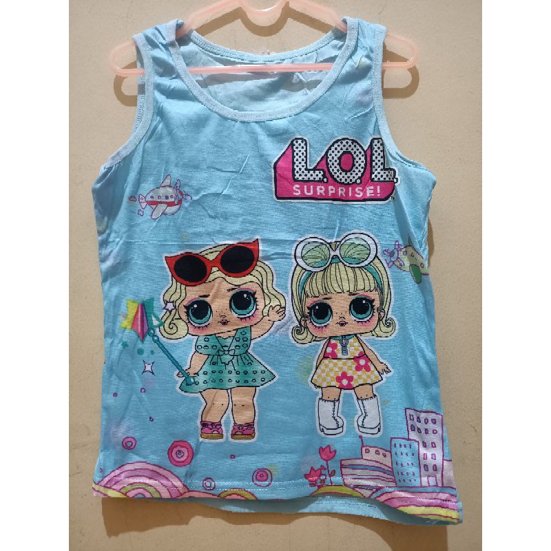 KAOS SINGLET ANAK KARAKTER