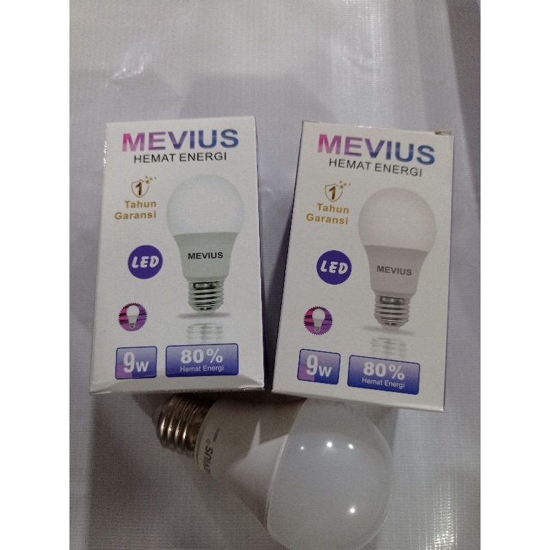 Lampu bohlam LED garansi mevius