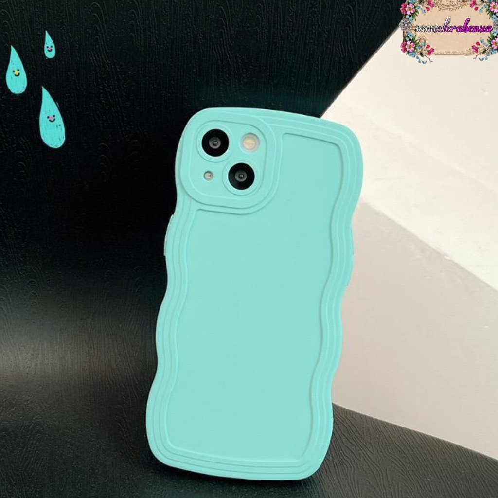 CASE SOFTCASE SILIKON GELOMBANG WAVY PROCAMERA MACARON XIAOMI REDMI NOTE 12 4G SB5401