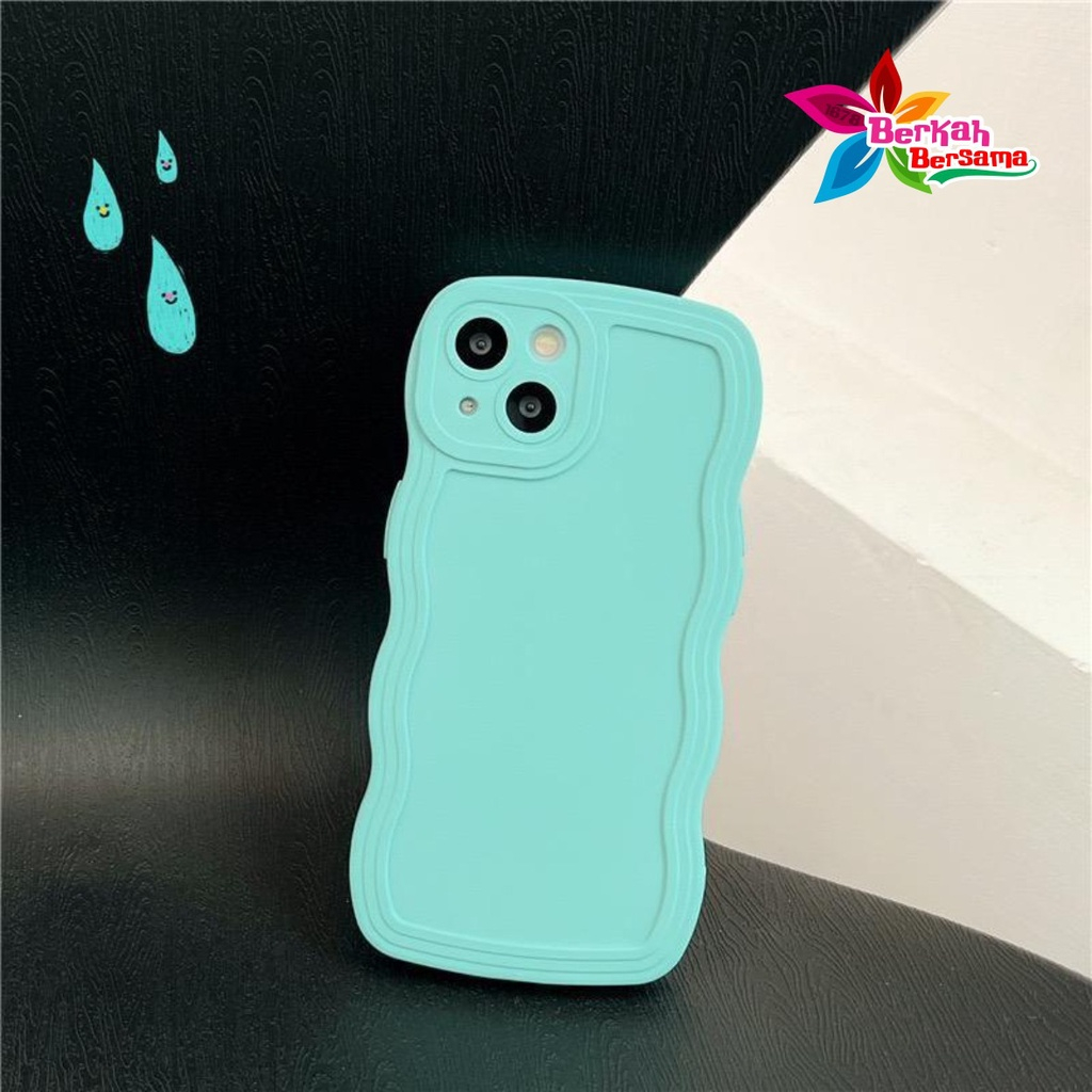 CASE SOFTCASE SILIKON GELOMBANG WAVY PROCAMERA MACARON INFINIX HOT 30I BB8306