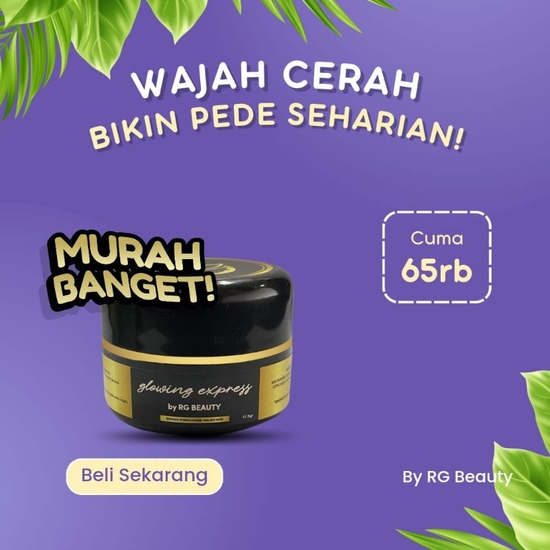 Glowing express (pelicin wajah)