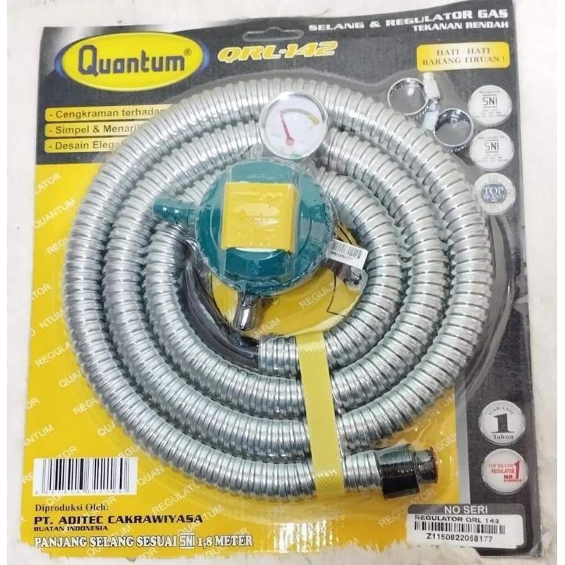 Paket Selang Regulator Quantum/Selang Quantum/Selang Gas/Selang