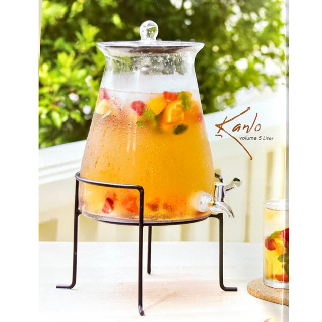 dispenser galon kaca Kanlo 5 liter