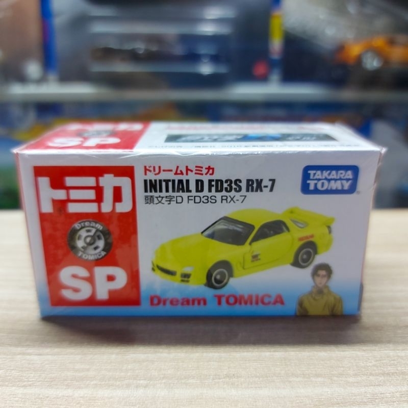 DREAM TOMICA INITIAL D FD3S RX 7 YELLOW