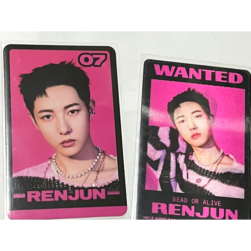 renjun glitch mode lenti + konsep