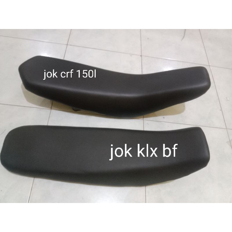 jok klx bf dan jok crf 150l sadel jok klx bf atau sadel jok crf 150l