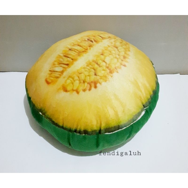 Bantal Boneka Character Buah Melon Lembut Size 40 cm/ Bantal Boneka
