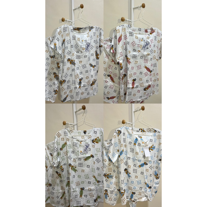 BAJU TIDUR JOGJA - CELANA PENDEK