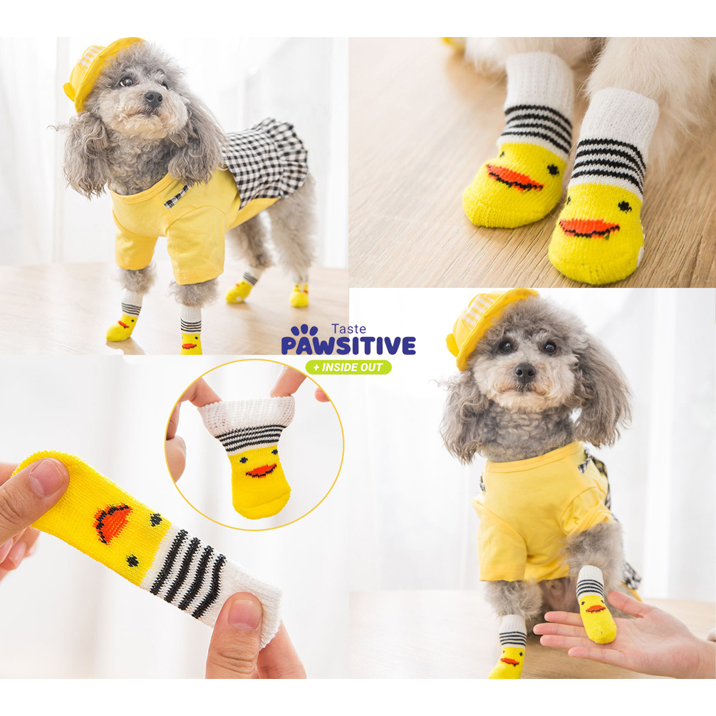 Kaos Kaki Anjing Sepatu Kaos Kaki Anjing Kaus Kaki Kucing Lucu Dog Sock Dog Socks