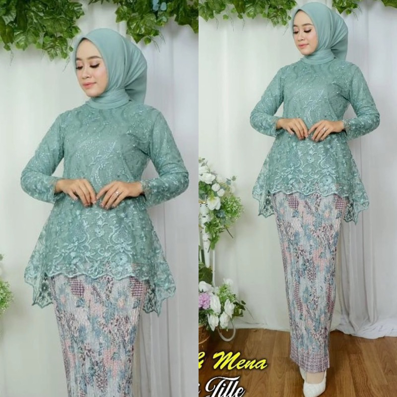 (REAL PICT)Kebaya Wisuda Modern Stelan Kebaya Kondangan Set Kebaya Terbaru By Laquse Kebaya