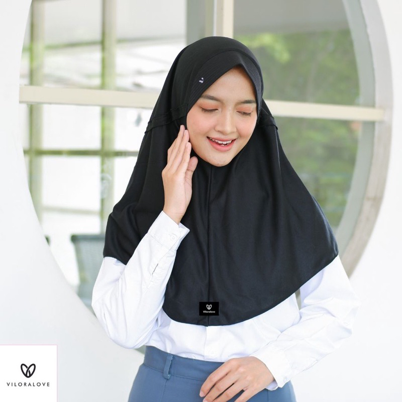 ☘️COD☘️HIJAB SEKOLAH VILORA