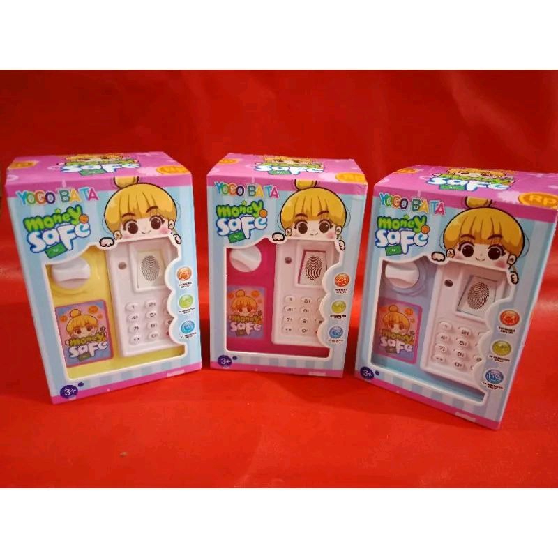 mainan celengan anak  atm anak