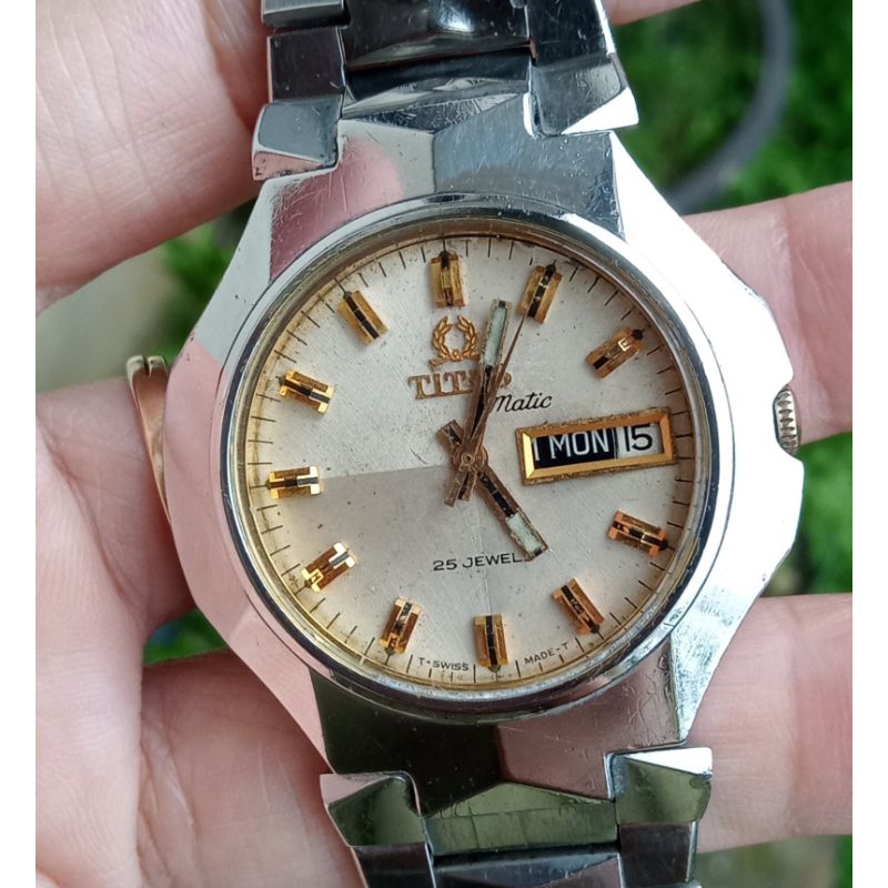 Rare Titus Matic 25 Jewels