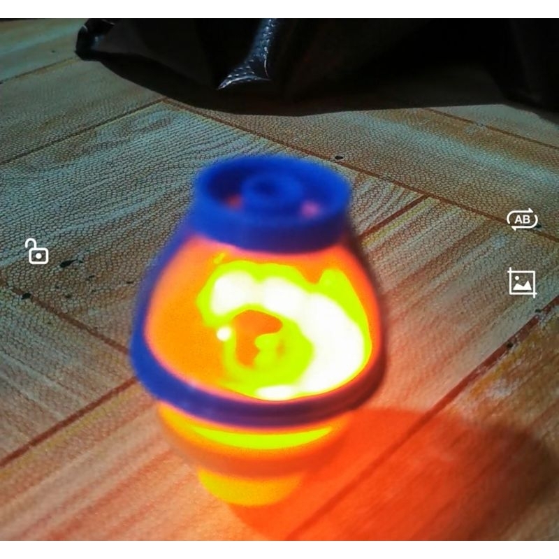 mainan anak gasing lampu jadul jadoel fancy led flash gyro