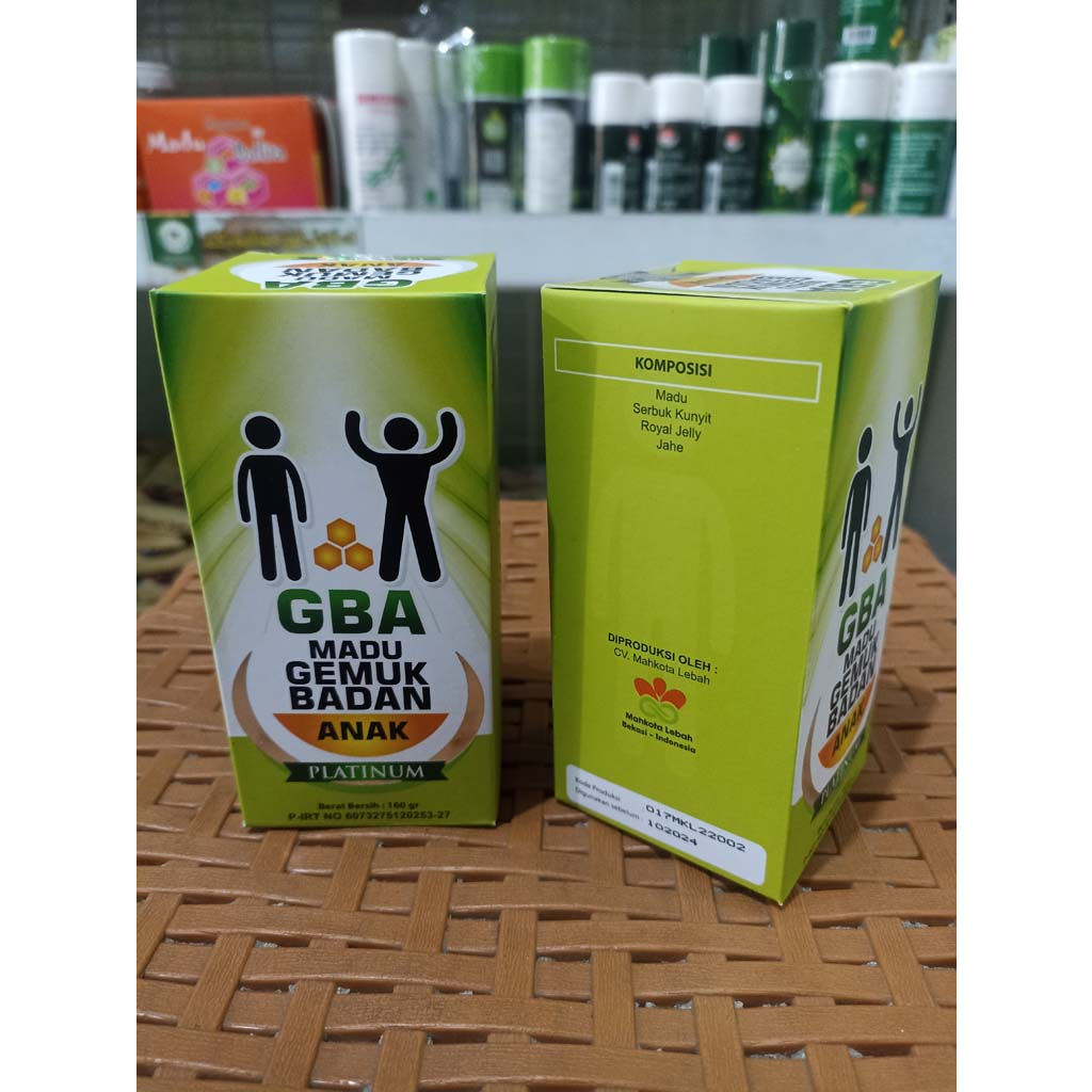 

Madu Gemuk Anak GBA Platinum (160 gr) ORIGINAL