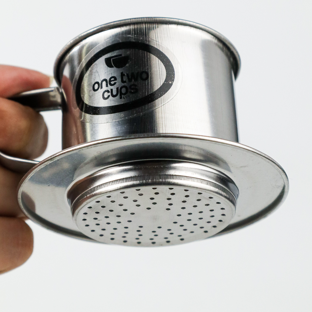 YGRETTE - One Two Cups Filter Kopi Vietnamese Coffee Drip 180MLml 114ml 124ml 7Q 8Q 9Q QUAI filter penyaring 180 114 124 ml GELAS SARING KOPI vietnam ala vietnam