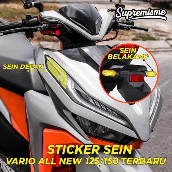 Stiker Lampu Sein Vario 125 150 2018-2021 ALL NEW | Stiker Lampu Sein Vario New 2023 | Stiker Pelindung Lampu Sein Vario 125 150