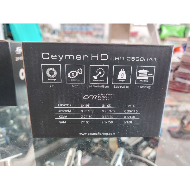 Reel Okuma Ceymar CHD-2500