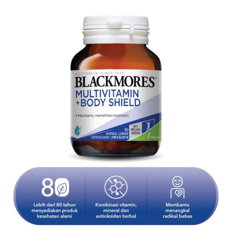 Blackmore Multivitamin + Body Shield