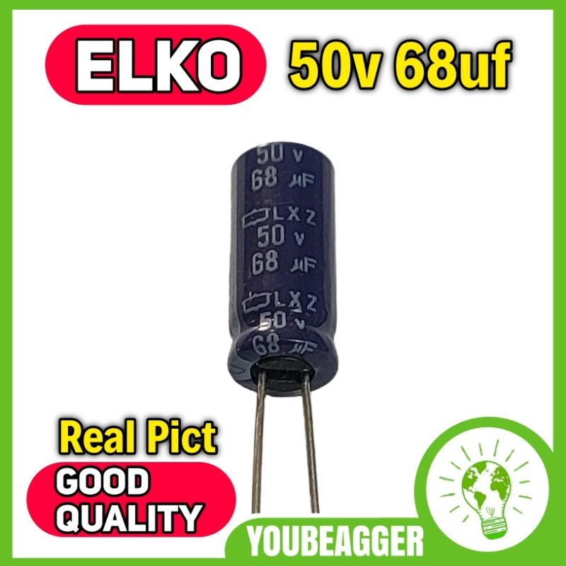 Elko 50v 68uf