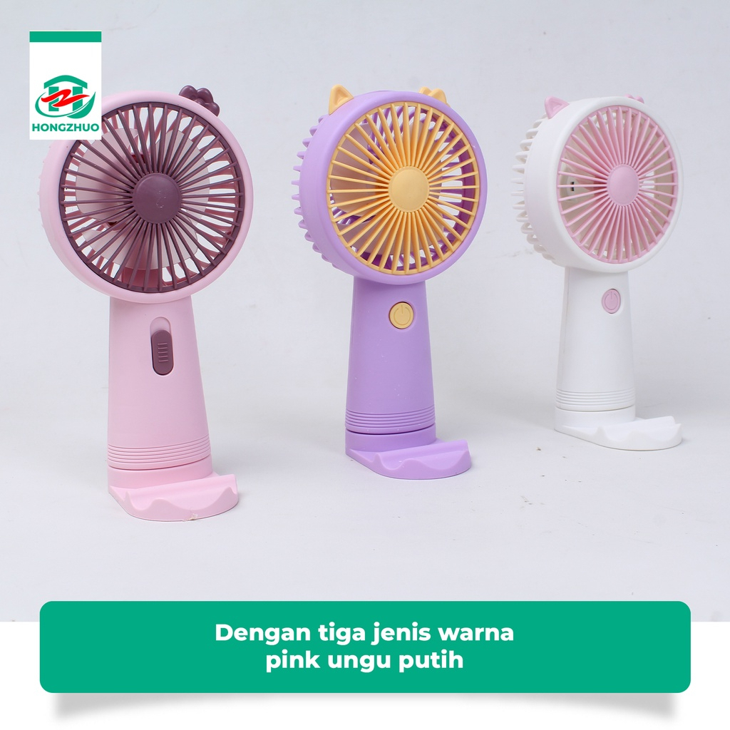 Kipas Angin Mini Holder HP Terbaru / Mini Fan with Stand Holder