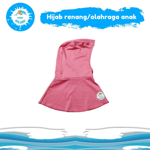 Kiddie Splash Hijab Renang Anak / Jilbab Renang Anak