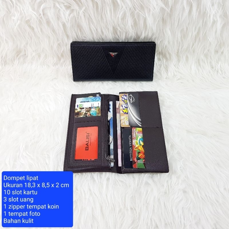 dompet kulit cowo panjang dompet laki gn 00117 men wallet man fashion dompet leather motif simple ba