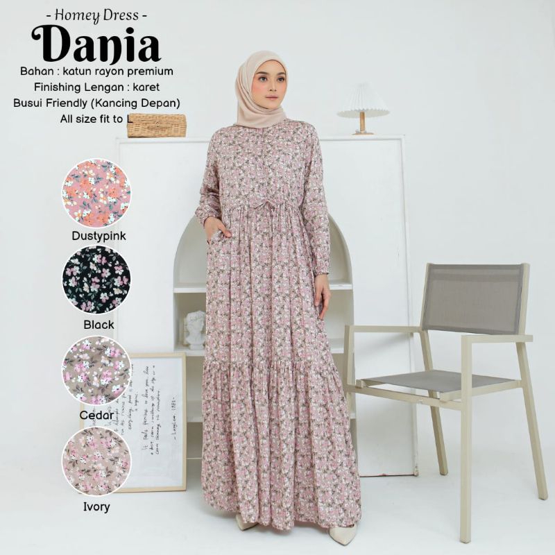 PROMO !!!! HOMEY DRESS WANITA GAMIS DEWASA TERMURAH - BAHAN KATUN RAYON NYAMAN DIPAKAI | BISA COD