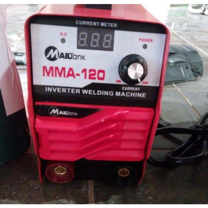 MAILTANK MMA-120A Las Listrik MMA Jual MAILTANK Mesin Barang baru New MMA ASLI MMA 120A  Inverter Travo Las Travo