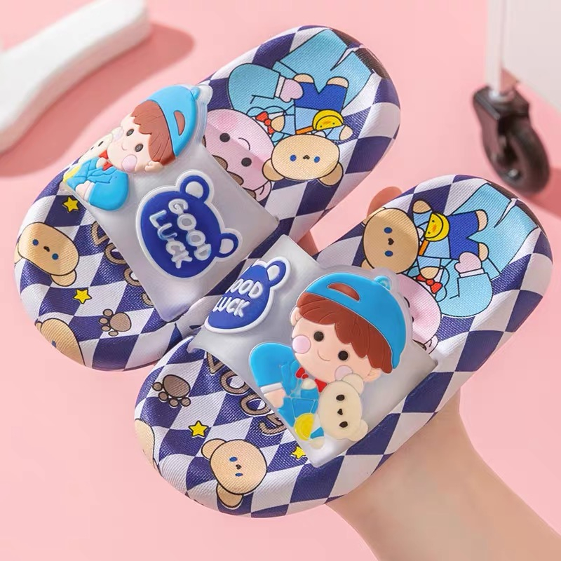 babyfit sendal GOOD LUCK CATUR boys sandal karet pvc anak import ml-0519