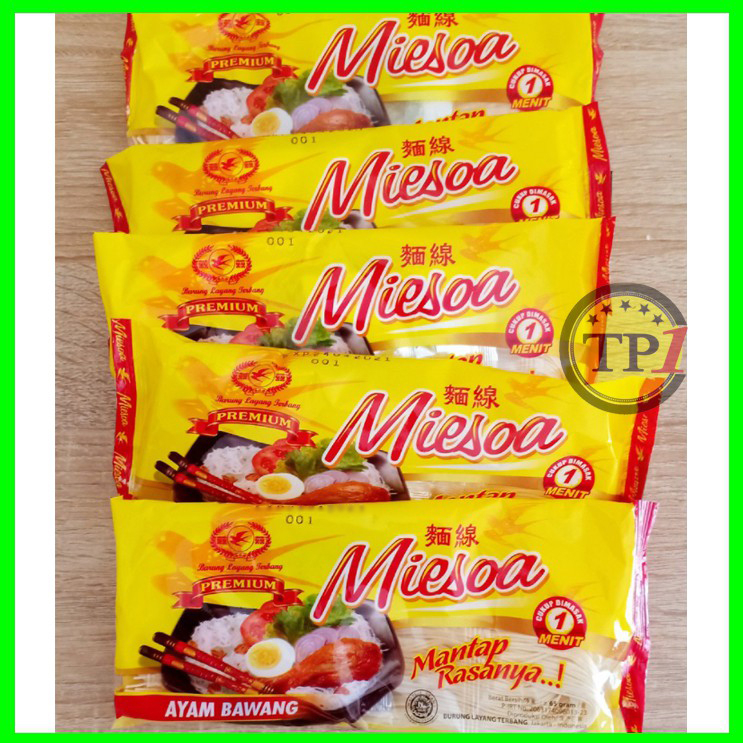 

miesoa instant/Misua Ayam/ miesoa AYAM BAWANG / mie instant / MIeSOA CAP BURUNG LAYANG Terbang