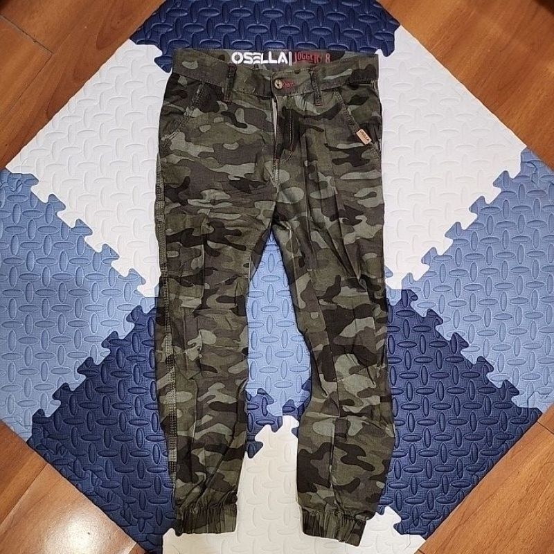 Celana Jogger ARMY merk OSELLA sz 8