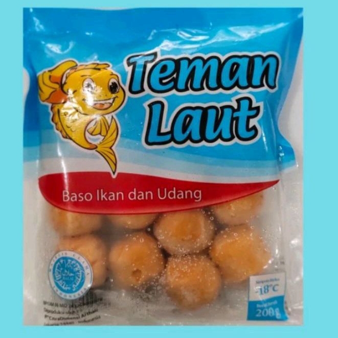 

Teman Laut Bakso Udang 200gr Baso