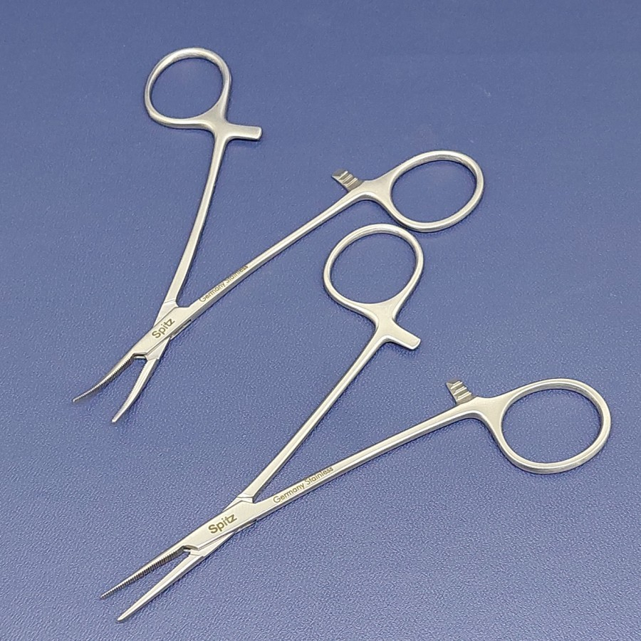 Alat medis Alkes Micro-Mosquito Haemostatic Forcep 12,5 cm|Spitz|Premium Finishing