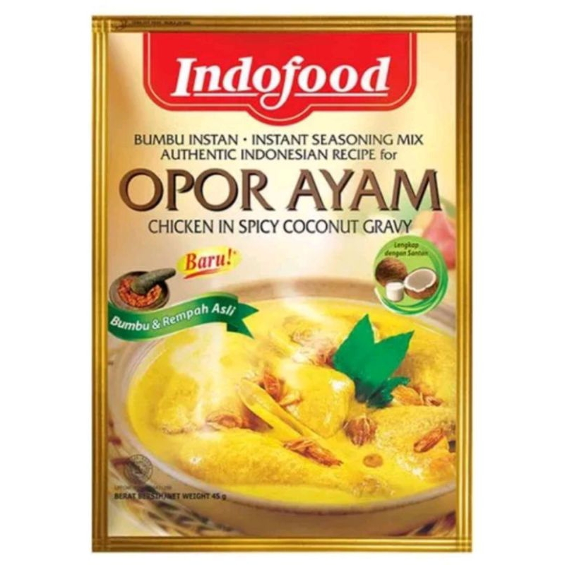 

BUMBU INSTAN INDOFOOD RACIK OPOR AYAM 45g BUMBU SACHET BUMBU DAPUR BUMBU REMPAH ASLI BUMBU BASAH BUMBU BUBUK BUMBU TERLARIS BUMBU TERENAK BUMBU TERPOPULER BUMBU PROMO BUMBU TERMURAH BUMBU TERBAIK BUMBU PRAKTIS BUMBU MASAKAN INDONESIA BUMBU PELENGKAP TOP 1