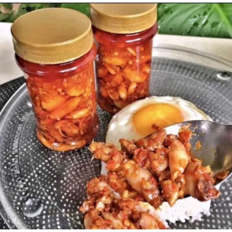 

Sambal Cumi 150ml/Sambal kemasan Botol