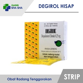 Degirol Hisap - Obat Radang Tenggorokan