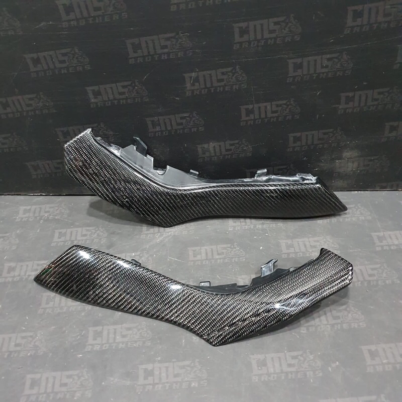 Cover Bawah Jok Tengah Part Original Kawasaki ER6 ER 6 Carbon Kevlar