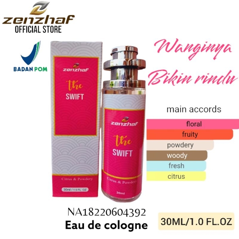 PARFUM BPOM ZENZHAF THE SWIFT 30ML