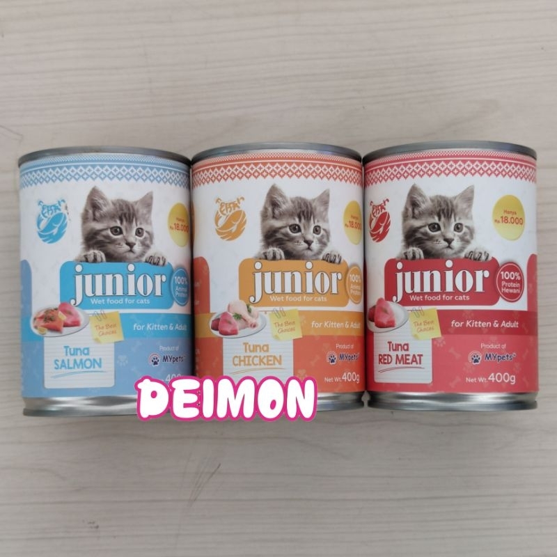 Junior Cat Wet Food 400g Makanan Basah Kucing