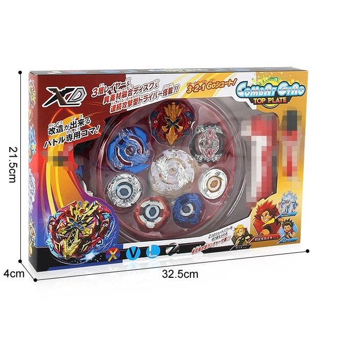 Beyblade Combat Gyro Set Mainan Gangsing Beyblade Mainan Gasing Beyblade Mainan Anak Laki Laki