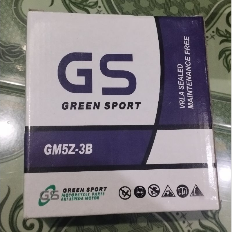 aki sepeda motor GM5Z-3B. Aki supra. mio. jupiter z