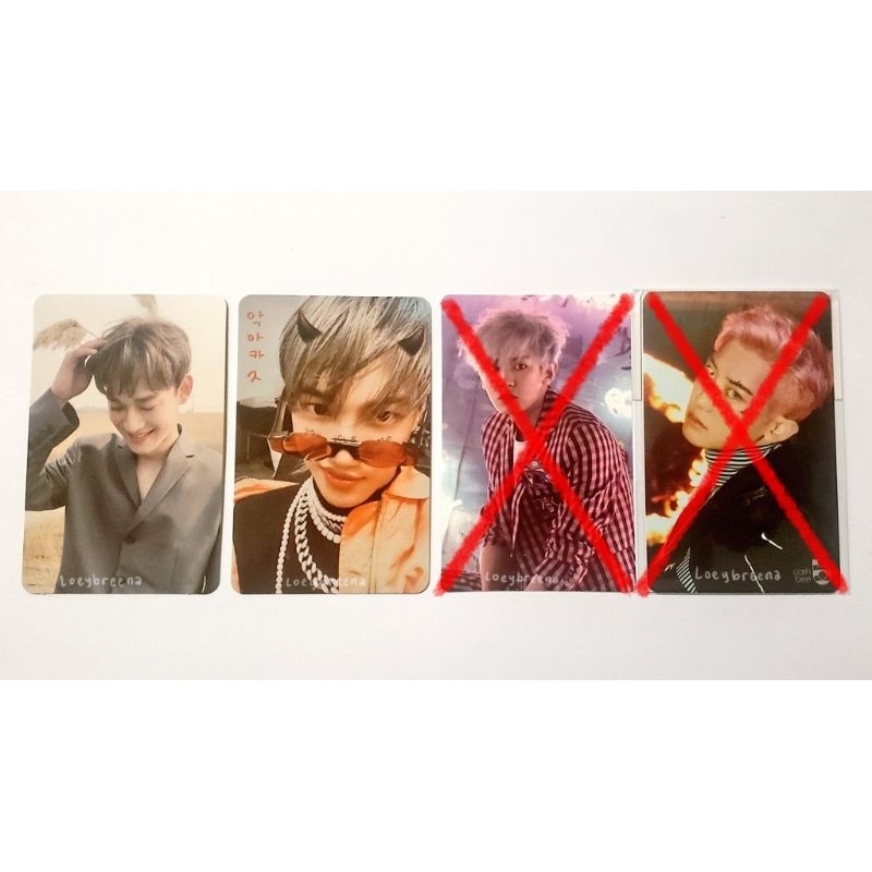 READY STOCK PC EXO CHANYEOL PAPERTOY OBSESSION XEXO CASHBEE KAI DEVIL KOLO 1 CHEN ILALANG DMD